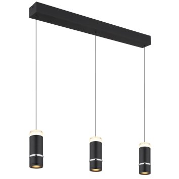 Lámparas Globo Lighting Alvarado Lámparas suspendidas LED Negro, 1 luz