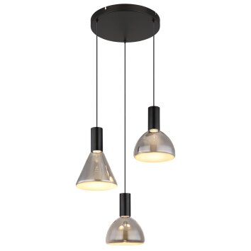 Lámparas Globo Lighting Labora Lámparas suspendidas LED Negro, 1 luz