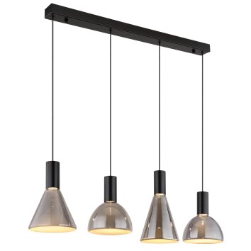 Lámparas Globo Lighting Labora Lámparas suspendidas LED Negro, 1 luz