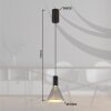 Lámparas Globo Lighting Labora Lámparas suspendidas LED Negro, 1 luz