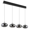 Lámparas Globo Lighting Quintara Lámparas suspendidas LED Negro, 1 luz