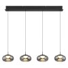 Lámparas Globo Lighting Quintara Lámparas suspendidas LED Negro, 1 luz