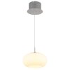 Lámparas Globo Lighting Quintara Lámparas suspendidas LED Níquel-mate, 1 luz