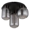 Lámparas Globo Lighting Fluoro Plafones LED Negro, 1 luz