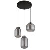 Lámparas Globo Lighting Fluoro Lámparas suspendidas LED Negro, 1 luz