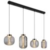 Lámparas Globo Lighting Fluoro Lámparas suspendidas LED Negro, 1 luz