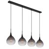 Lámparas Globo Lighting Olsen Lámparas suspendidas Negro, 4 luces