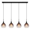 Lámparas Globo Lighting Olsen Lámparas suspendidas Negro, 4 luces