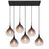 Lámparas Globo Lighting Olsen Lámparas suspendidas Negro, 6 luces