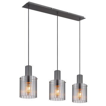 Lámparas Globo Lighting Tulivar Lámparas suspendidas Gris, 3 luces