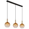 Lámparas Globo Lighting Marinella Lámparas suspendidas Negro, 3 luces