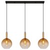 Lámparas Globo Lighting Marinella Lámparas suspendidas Negro, 3 luces