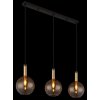 Lámparas Globo Lighting Marinella Lámparas suspendidas Negro, 3 luces