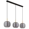 Lámparas Globo Lighting Lampigna Lámparas suspendidas Latón, Negro, 3 luces