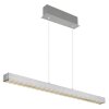 Lámparas Globo Lighting Ethan Lámparas suspendidas LED aluminio bruñido, Blanca, 1 luz