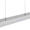 Lámparas Globo Lighting Ethan Lámparas suspendidas LED aluminio bruñido, Blanca, 1 luz