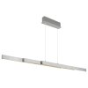 Lámparas Globo Lighting Ethan Lámparas suspendidas LED aluminio bruñido, Blanca, 1 luz