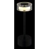 Lámparas Globo Lighting Shira Lámparas de mesa LED Negro, 1 luz