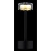 Lámparas Globo Lighting Shira Lámparas de mesa LED Negro, 1 luz