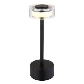 Lámparas Globo Lighting Shira Lámparas de mesa LED Negro, 1 luz