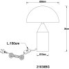 Estilo champiñón  Lámparas Globo Lighting Atoma Lámparas de mesa Verde, 2 luces