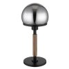 Lámparas Globo Lighting Haku Lámparas de mesa Crudo, Negro, 1 luz