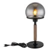 Lámparas Globo Lighting Haku Lámparas de mesa Crudo, Negro, 1 luz