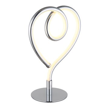 Lámparas Globo Lighting Amore Lámparas de mesa LED Cromo, 1 luz