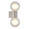 Lámparas Globo Lighting Ander Apliques Gris, 2 luces