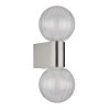 Lámparas Globo Lighting Ander Apliques Gris, 2 luces