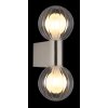 Lámparas Globo Lighting Ander Apliques Gris, 2 luces