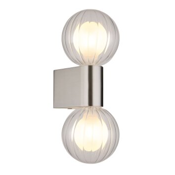 Lámparas Globo Lighting Ander Apliques Gris, 2 luces