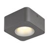 Lámparas Globo Lighting Hangarau Plafones LED Gris, 1 luz