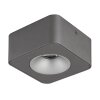 Lámparas Globo Lighting Hangarau Plafones LED Gris, 1 luz