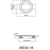 Lámparas Globo Lighting Jayden Plafones LED Antracita, 1 luz