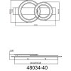 Lámparas Globo Lighting Jayden Plafones LED Antracita, 1 luz