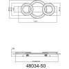 Lámparas Globo Lighting Jayden Plafones LED Antracita, 1 luz