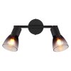 Lámparas Globo Lighting Satella Plafones, Spot techo, Apliques, Spot de pared Negro, 2 luces