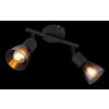 Lámparas Globo Lighting Satella Plafones, Spot techo, Apliques, Spot de pared Negro, 2 luces