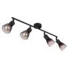 Lámparas Globo Lighting Satella Plafones, Spot techo, Apliques, Spot de pared Negro, 4 luces