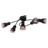 Lámparas Globo Lighting Satella Plafones Negro, 5 luces