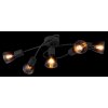 Lámparas Globo Lighting Satella Plafones Negro, 5 luces