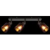 Lámparas Globo Lighting Satella Plafones, Spot techo, Apliques, Spot de pared Cromo, Negro, 3 luces