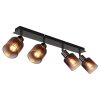 Lámparas Globo Lighting Satella Plafones, Spot techo, Apliques, Spot de pared Cromo, Negro, 4 luces