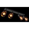 Lámparas Globo Lighting Satella Plafones, Spot techo, Apliques, Spot de pared Cromo, Negro, 4 luces