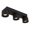 Lámparas Globo Lighting Rae Plafones LED Negro, 3 luces