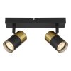 Lámparas Globo Lighting Brisbon Plafones, Spot techo, Apliques, Spot de pared Negro, 2 luces