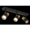 Lámparas Globo Lighting Brisbon Plafones, Spot techo, Apliques, Spot de pared Negro, 3 luces