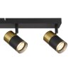 Lámparas Globo Lighting Brisbon Plafones, Spot techo, Apliques, Spot de pared Negro, 4 luces