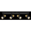 Lámparas Globo Lighting Brisbon Plafones, Spot techo, Apliques, Spot de pared Negro, 4 luces